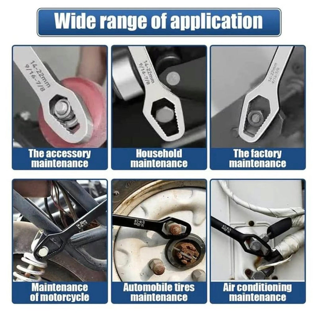 AutoGrip Universal Torx Wrench for automotive repair and DIY - TorqueForge