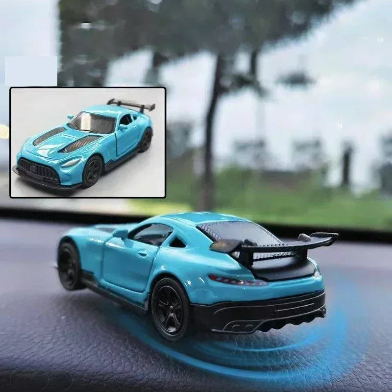 Sports Car Drift Rotating Car Decor Auto Dashboard Turning Racing Model Decoration Car Individuality Center Console Decoration