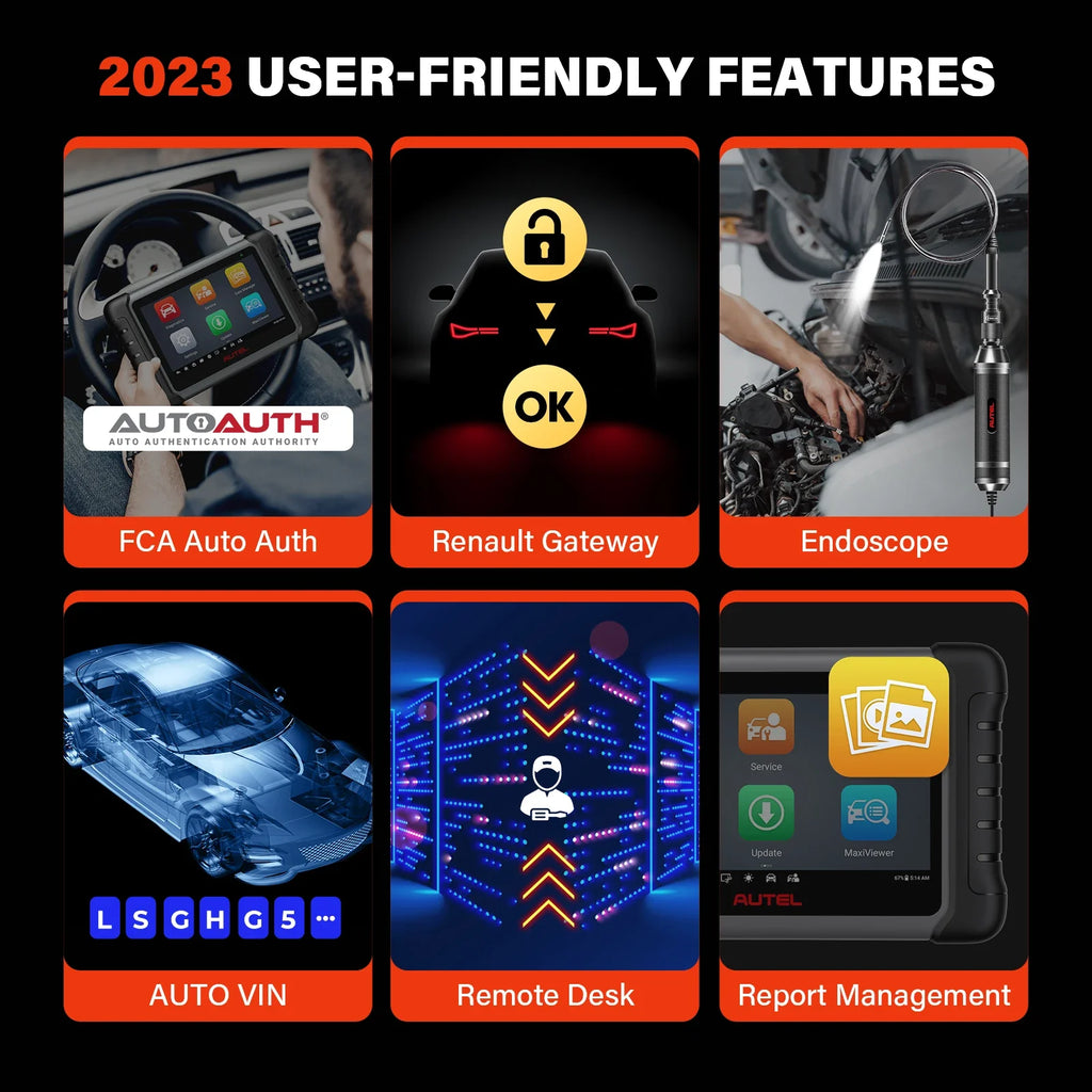 Autel MaxiCOM MK808KBT Pro Diagnostic Scan Tool - All Systems