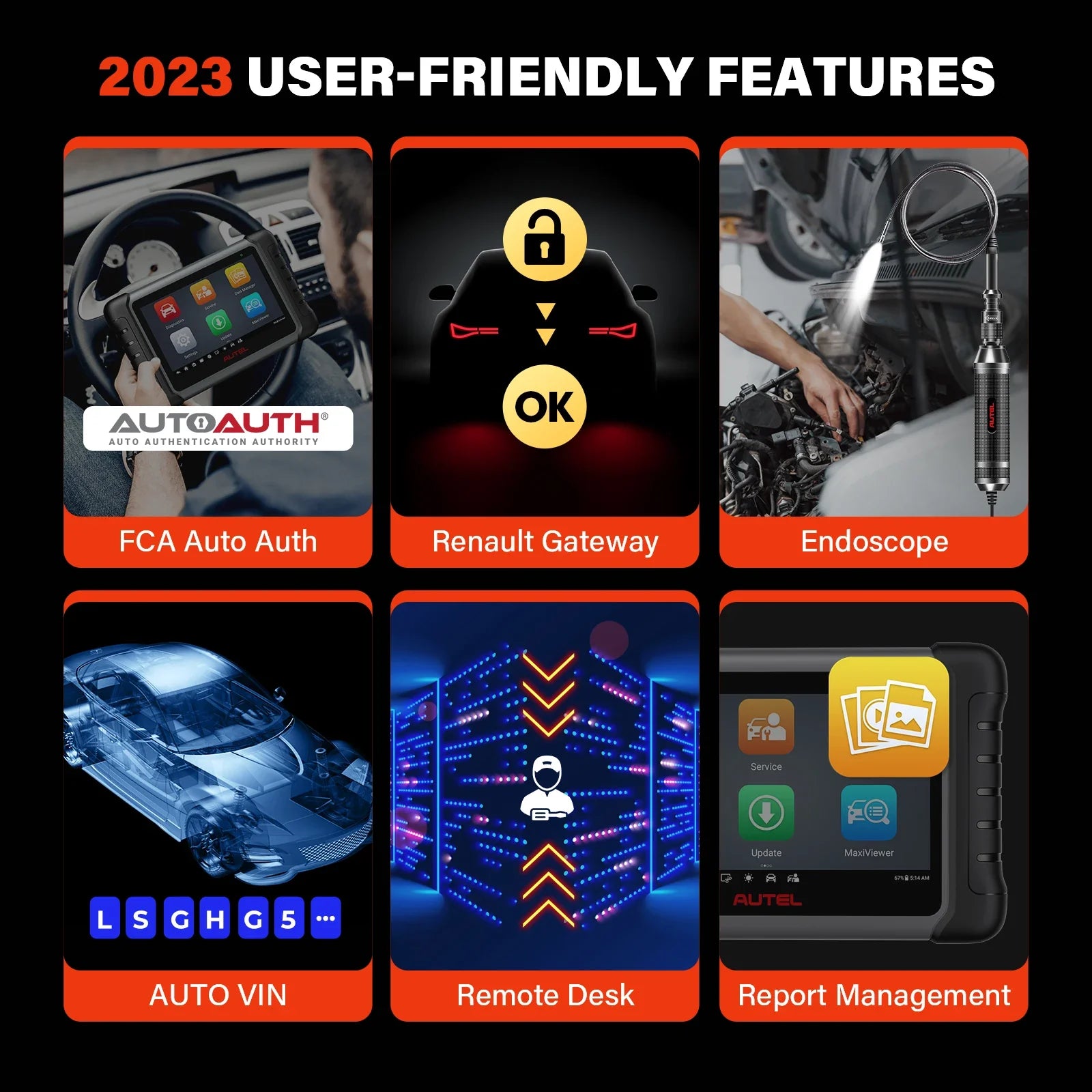 Autel MaxiCOM MK808KBT Pro Diagnostic Scan Tool - All Systems