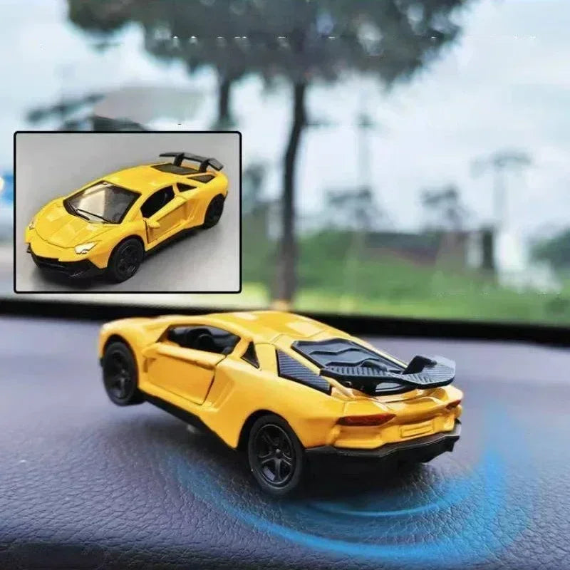 Sports Car Drift Rotating Car Decor Auto Dashboard Turning Racing Model Decoration Car Individuality Center Console Decoration