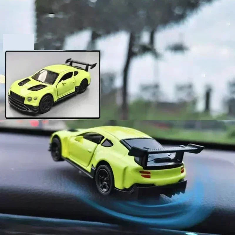 Sports Car Drift Rotating Car Decor Auto Dashboard Turning Racing Model Decoration Car Individuality Center Console Decoration