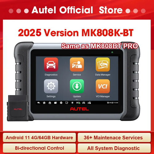 Autel MaxiCOM MK808KBT Pro Diagnostic Scan Tool - All Systems