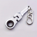 Mini 10mm Wrench Keychain Set for automotive repair and DIY - TorqueForge